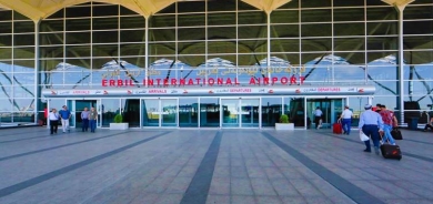 مسؤول بحكومة إقليم كوردستان: لم يتعرض مطار أربيل لأي هجوم