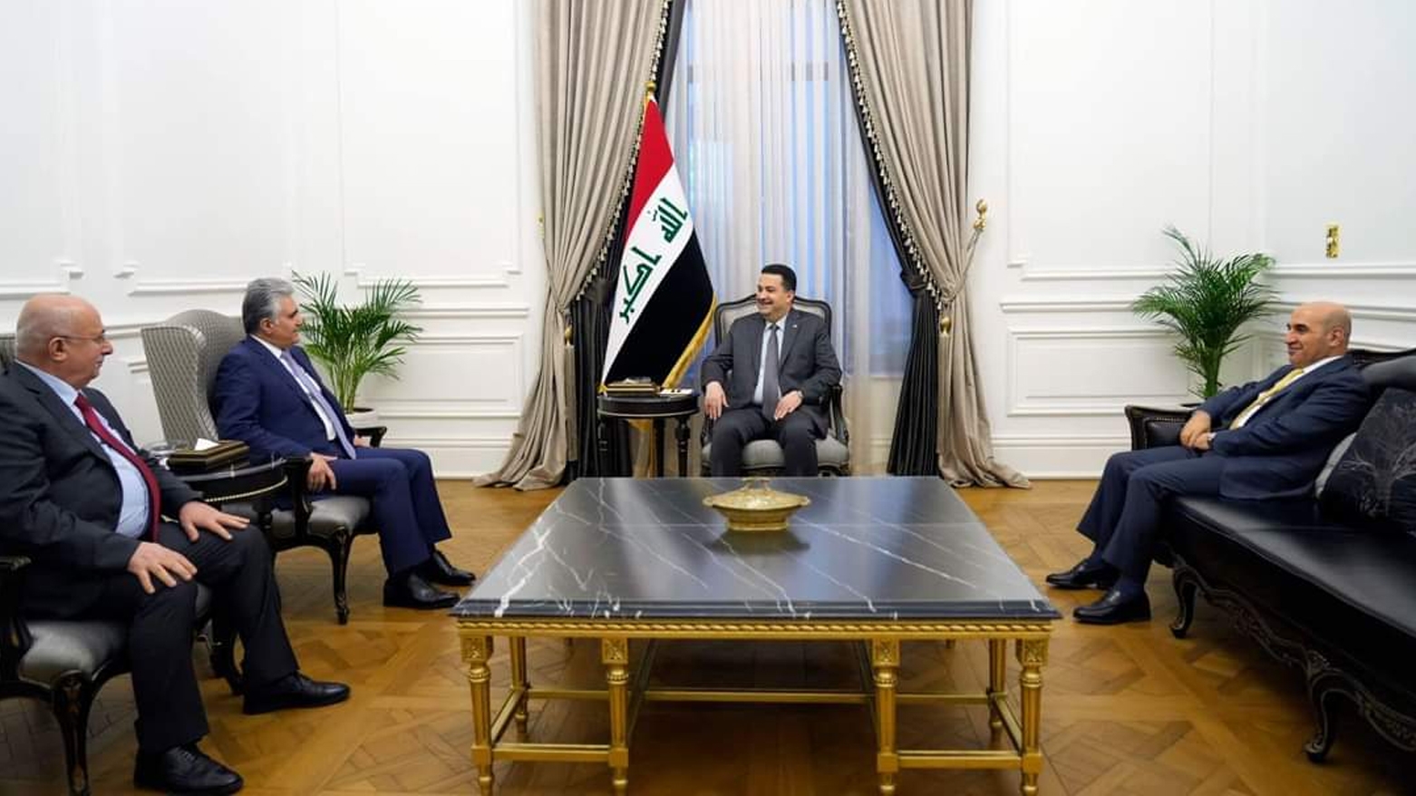 بغداد...السوداني يستقبل وزيري الداخلية والمالية في حكومة إقليم كوردستان