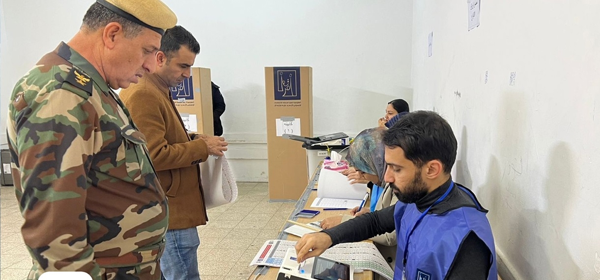 أربيل تحتضن 19 مركزاً للتصويت الخاص في الانتخابات العراقية