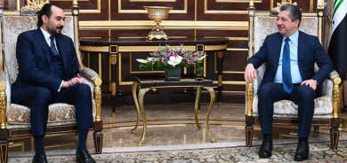 رئيس حكومة كوردستان يستقبل رئيس مجلس إدارة مصرف التنمية العراقي