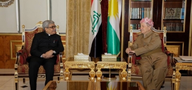President Barzani Meets with Indian Consul to Enhance Bilateral Relations