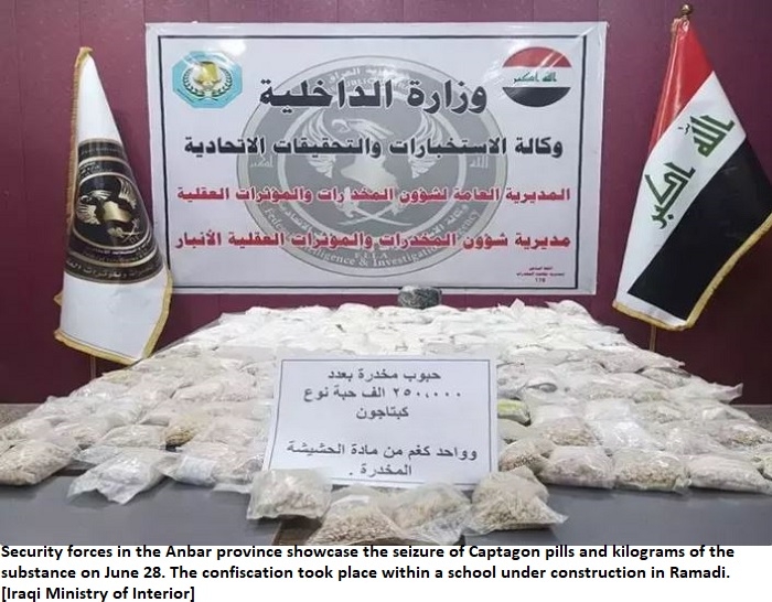 Iraq Intensifies Anti-Drug Efforts with Over 19,000 Arrests in 2023