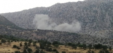 قصف صاروخي بواسطة مُسيرة يستهدف قرية تابعة لـ چمچمال