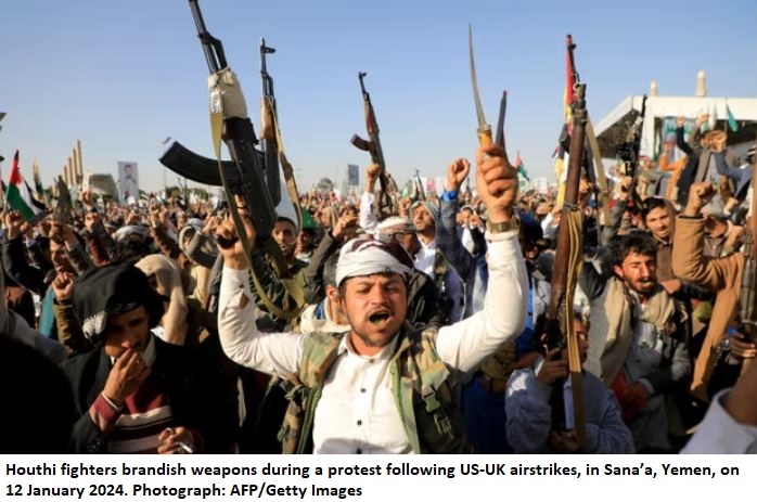 Senior US Military Official Warns of Anticipated Houthi Retaliation Following US-UK Attacks