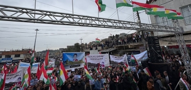 Thousands Protest in Akre Against IRGC Attacks on Erbil, Demand End to Aggression