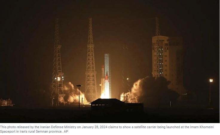 Iran Successfully Launches Three Satellites into Orbit, Defying Western Criticism