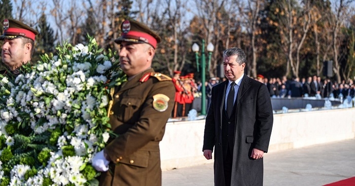 Prime Minister Masrour Barzani Pays Tribute to Martyrs on 20th Anniversary of February 1st Tragedy in Erbil
