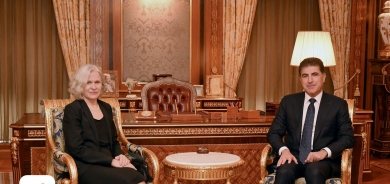 رئيس إقليم كوردستان يستقبل السفيرة الفنلندية لدى بغداد