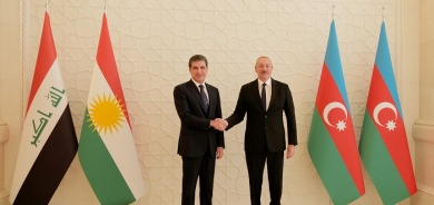 President Nechirvan Barzani congratulates President Ilham Aliyev on his re-election