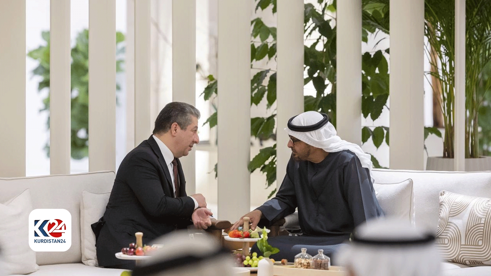 KRG Prime Minister and UAE President Strengthen Ties in Abu Dhabi Meeting