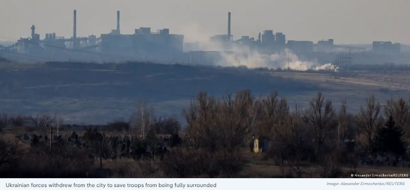 Russian Forces Seize Control of Avdiivka Coke Plant in Eastern Ukraine