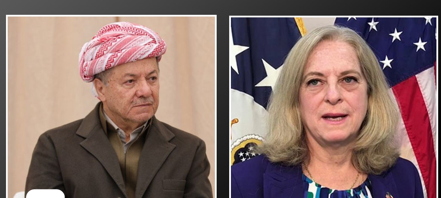 السفارة الأمريكية في العراق تعزي بوفاة شقيقة الرئيس بارزاني