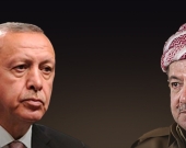 Turkish President Erdogan Offers Condolences to Kurdish Leader Masoud Barzani on Sister's Passing