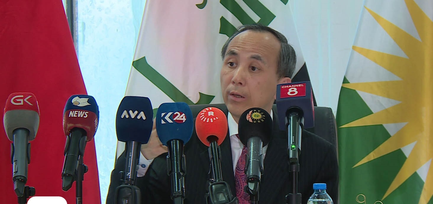 القنصل الصيني لدى أربيل يُشيد بعلاقات بلاده مع إقليم كوردستان