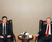 President Nechirvan Barzani and President Recep Tayyip Erdogan discuss relations and the situation in the region