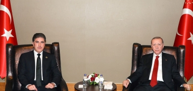 President Nechirvan Barzani and President Recep Tayyip Erdogan discuss relations and the situation in the region