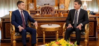 President Nechirvan Barzani receives Azerbaijan’s Ambassador