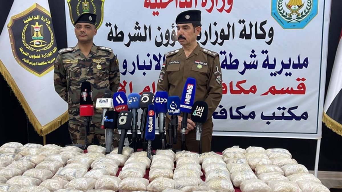 Iraqi Anti-Narcotics Directorate Seizes Hundreds of Narcotic Substances, Arrests Over 1,000 in February Crackdown