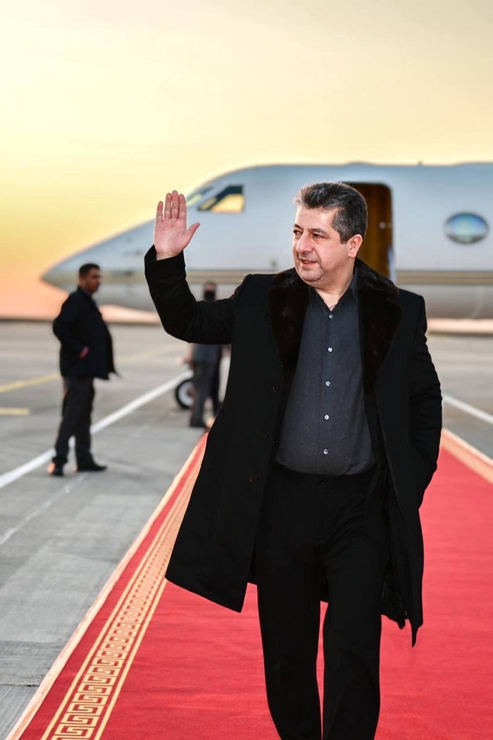 Prime Minister Masrour Barzani Returns to Erbil Following Official Visit to the United States