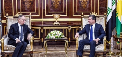 KRG Prime Minister Meets with Italy's Ambassador to Iraq