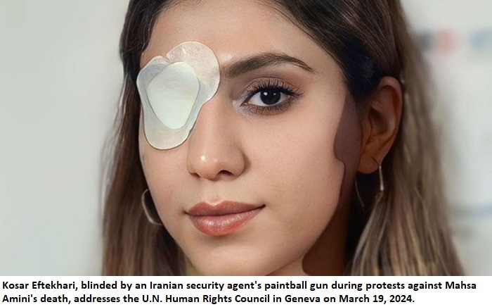 Berkeley Human Rights Center Uncovers Iranian Security Forces' Blinding of Protesters