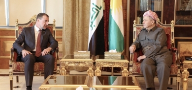 Kurdish Leader Barzani and French Consul General Discuss Upcoming Elections in Kurdistan