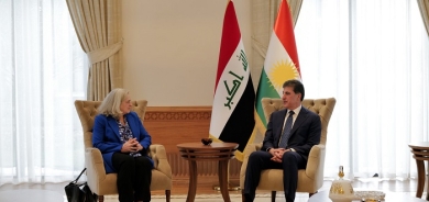 President Nechirvan Barzani in Baghdad meets with US Ambassador to Iraq
