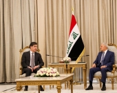 President Nechirvan Barzani meets with Iraq’s President Abdullatif Rashid