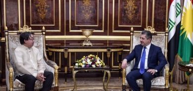 مسرور بارزاني يستقبل سفير الفلبين الجديد لدى العراق