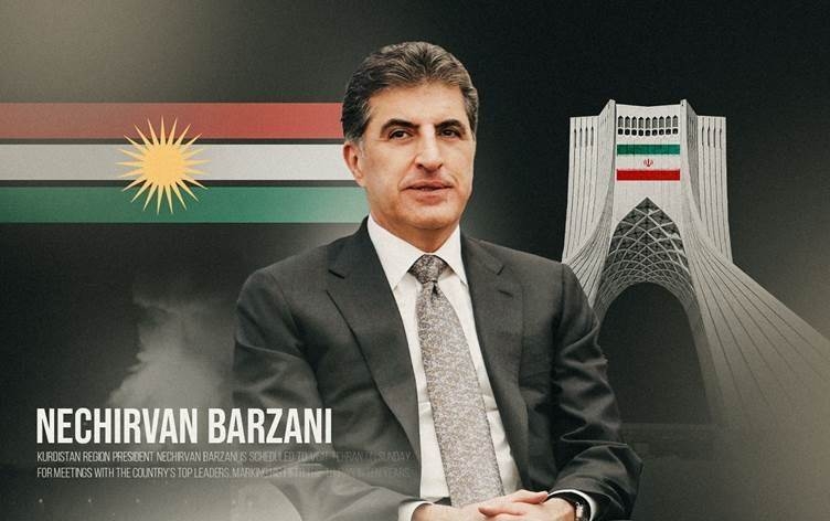 Kurdistan Region's President Nechirvan Barzani Embarks on Diplomatic Visit to Tehran