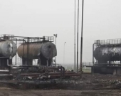مسيرة تركية تقصف ثانِ اكبر محطة نفطية بغربي كوردستان