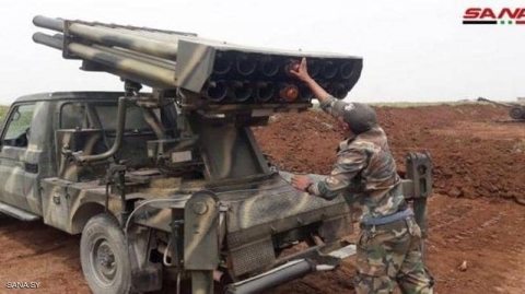 قوات النظام السوري تكثف ضرباتها الجوية في الشمال الغربي