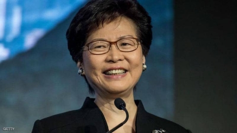 رئيسة وزراء هونغ كونغ تسحب مشروع القانون المثير للجدل