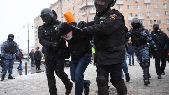 روسيا.. حصيلة اعتقالات مرتفعة في 
