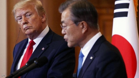 ترامب: رئيس كوريا الجنوبية ينهبنا.. وبايدن يتساهل معه