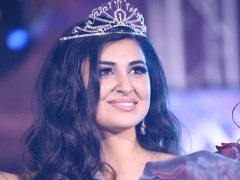 ملكة جمال العراق في امريكا تتحدى الحرب