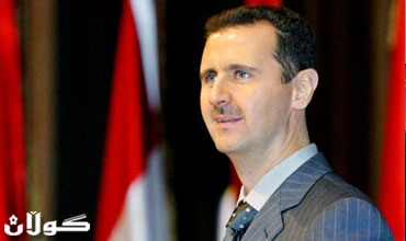 بشار الأسد  يستبعد سوريا من التظاهرات