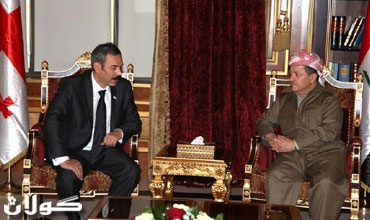 الرئيس بارزاني يستقبل سفير جمهورية جورجيا لدى العراق