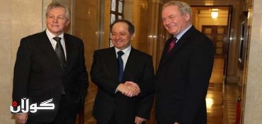 President Barzani and Northern Ireland leaders share views on troubled past and hopes for future