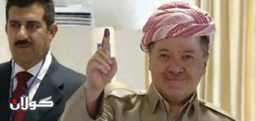 President of Kurdistan Casts His Early Vote