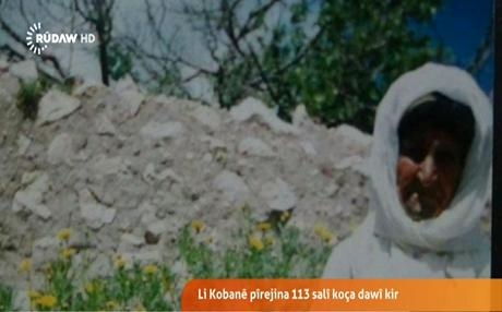 Li Kobanî pîrejineke Kurd ya 113 salî, wefat kir