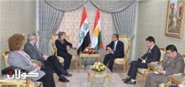 Minister Falah Mustafa receives German Ambassador to Iraq
