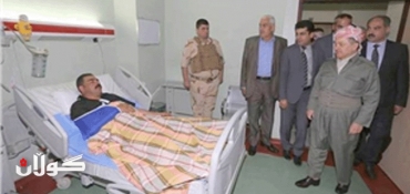 President Barzani Visits Victims of Erbil Terror Attacks