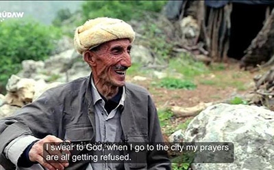 Isolated, long-lived Akre mountain farmer the last of his village 