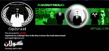 You hack me, I hack you: Israeli hackers break Anonymous’ website