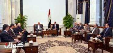 Maliki, Kurdish delegation agree upon avoiding tensions