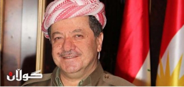 Kurdistan President Massoud Barzani congratulates Christians