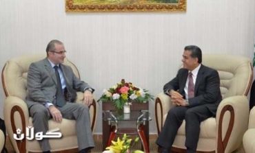 Falah Mustafa meets head of Romanian Embassy’s Office