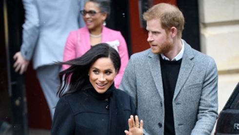 Meghan Markle, Prince Harry can’t contain themselves when boy drops f-bomb in front of them