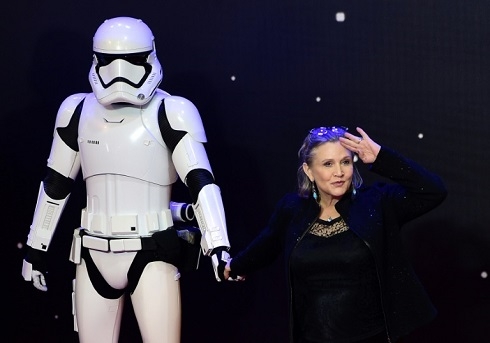 'Star Wars' bows after 42 years as Carrie Fisher heads reunion